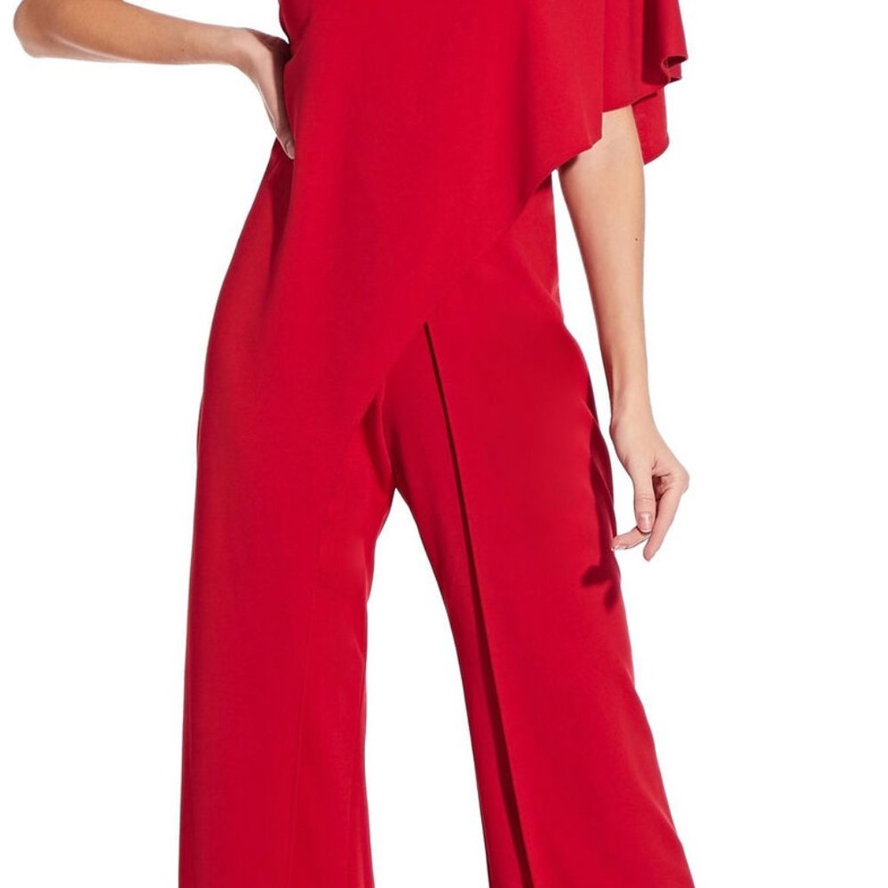 Adrianna Papell -  One Shoulder Jumpsuit